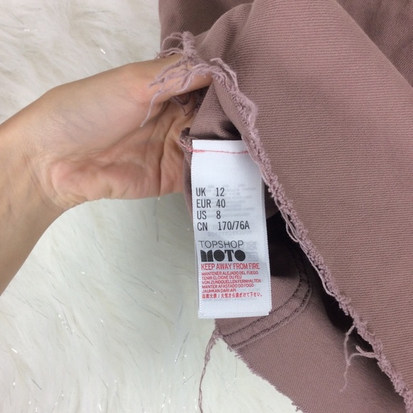 Topshop | button down mini skirt - Picture 2 of 10